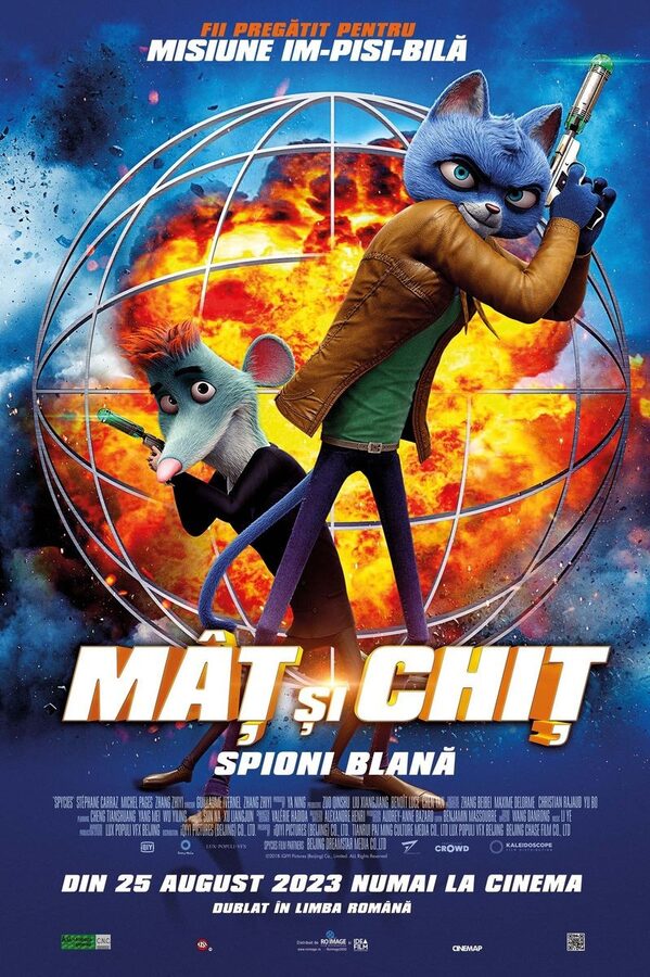 Mâț și Chiț: Spioni blană – 2D (variantă dublată)