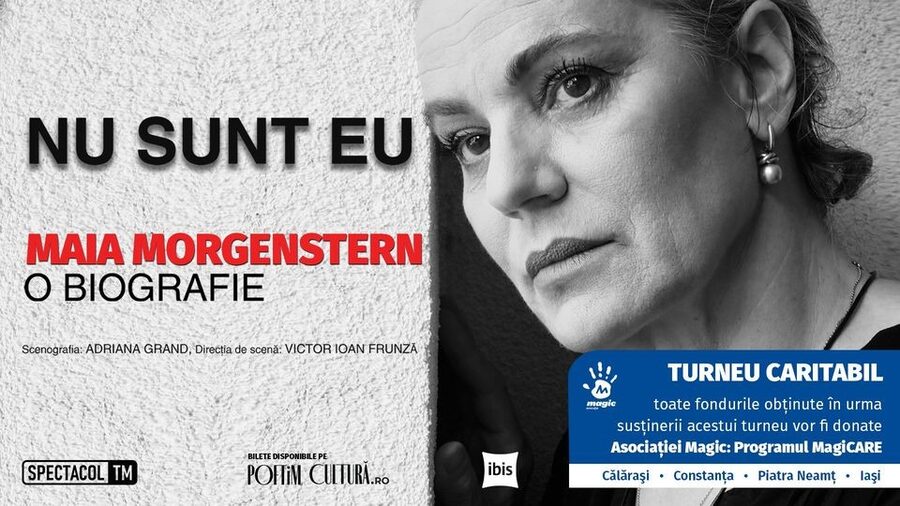 Spectacol caritabil: Nu sunt eu. Maia Morgenstern