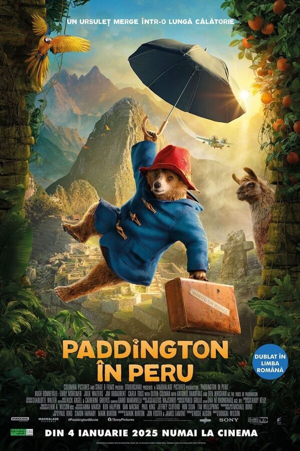 Padington în Peru – 2D (variantă dublată)
