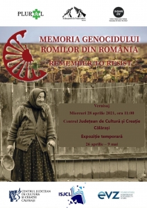 Afis Vernisaj Expozitie_Memoria Genocidului Romilor_Calarasi_28 aprilie 2021-page-001